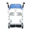 Hot Sale Wheelchair With Toilet Transfer Commode  Hospital Nursing Elderly And Disabled Adjustable Bath Chair - Image 3