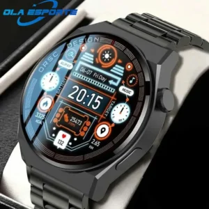 Ola Esporte For GT3 Pro Smart Watch Men 390*390 HD Screen Heart Rate Bluetooth