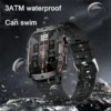 2024 New For Xiaomi Military Smart Watch Men IP68 5ATM - Image 2