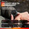 Zeblaze Stratos 3 Premium GPS Smart Watch Ultra HD AMOLED Display - Image 5