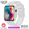 LIGE Smartwatch 1.95 Inch Screen Health Monitoring Watches - Image 7